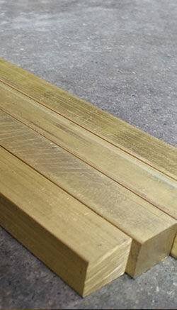 Brass Square Bar