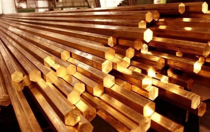 Copper Hex Bar